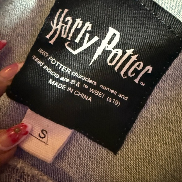 Warner Bros. Blue Denim Jacket with Harry Potter Design - Picture 4 of 5